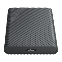 Case de disco duro portátil de 2.5 negro