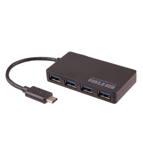 Hub Usb-C 4 Puertos Usb-A 3.0