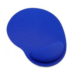 Mouse Pad de Algodón con Apoya Brazo ZO-163 Azul