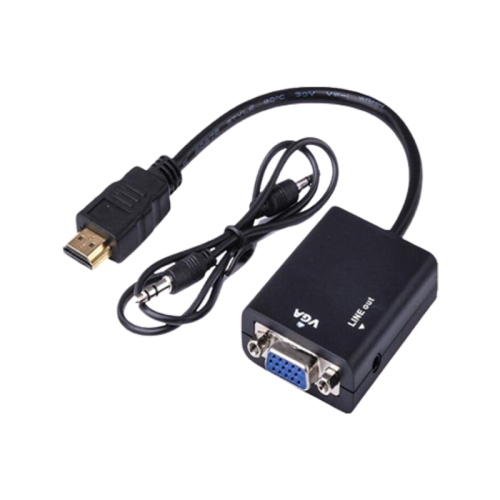 Adaptador HDMI a VGA con audio ZO 2
