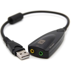 Adaptador de Sonido Externo USB