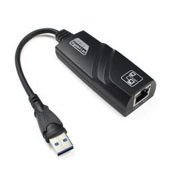 Adaptador USB 3.0 a Ethernet RJ45 10/100/1000Mbps