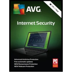 AVG Internet Security 2022 1 Dispositivo 1 Año (Digital)
