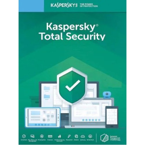 Kaspersky Total Security 2022 3 Dispositivos 1 Año (Digital)