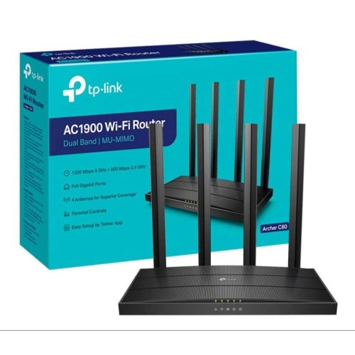 Router Wi-Fi Dual-Band Tp-Link Archer C80