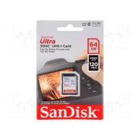 Memoria SDXC SanDisk Ultra 64GB