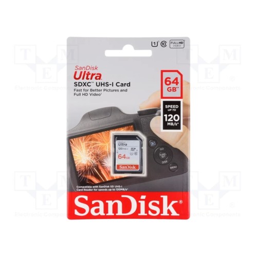 Memoria SDXC SanDisk Ultra 64GB