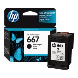 Tinta Original Hp 667 Negro