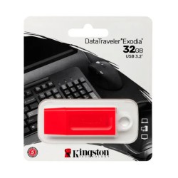 Memoria USB Kingston Exodia 32GB Roja